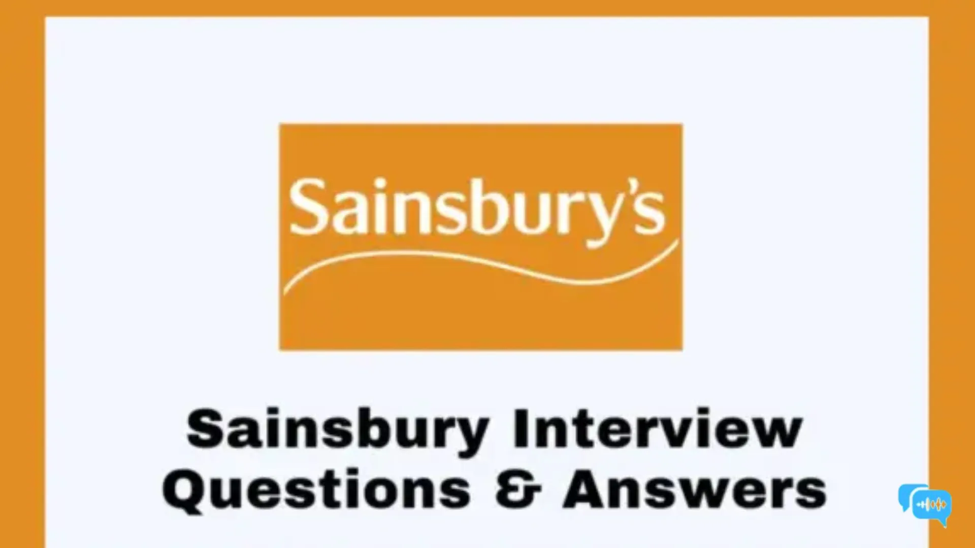 Sainsbury's Interview Questions